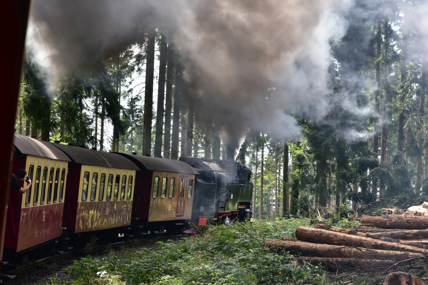 Mit Volldampf hoch auf den Brocken