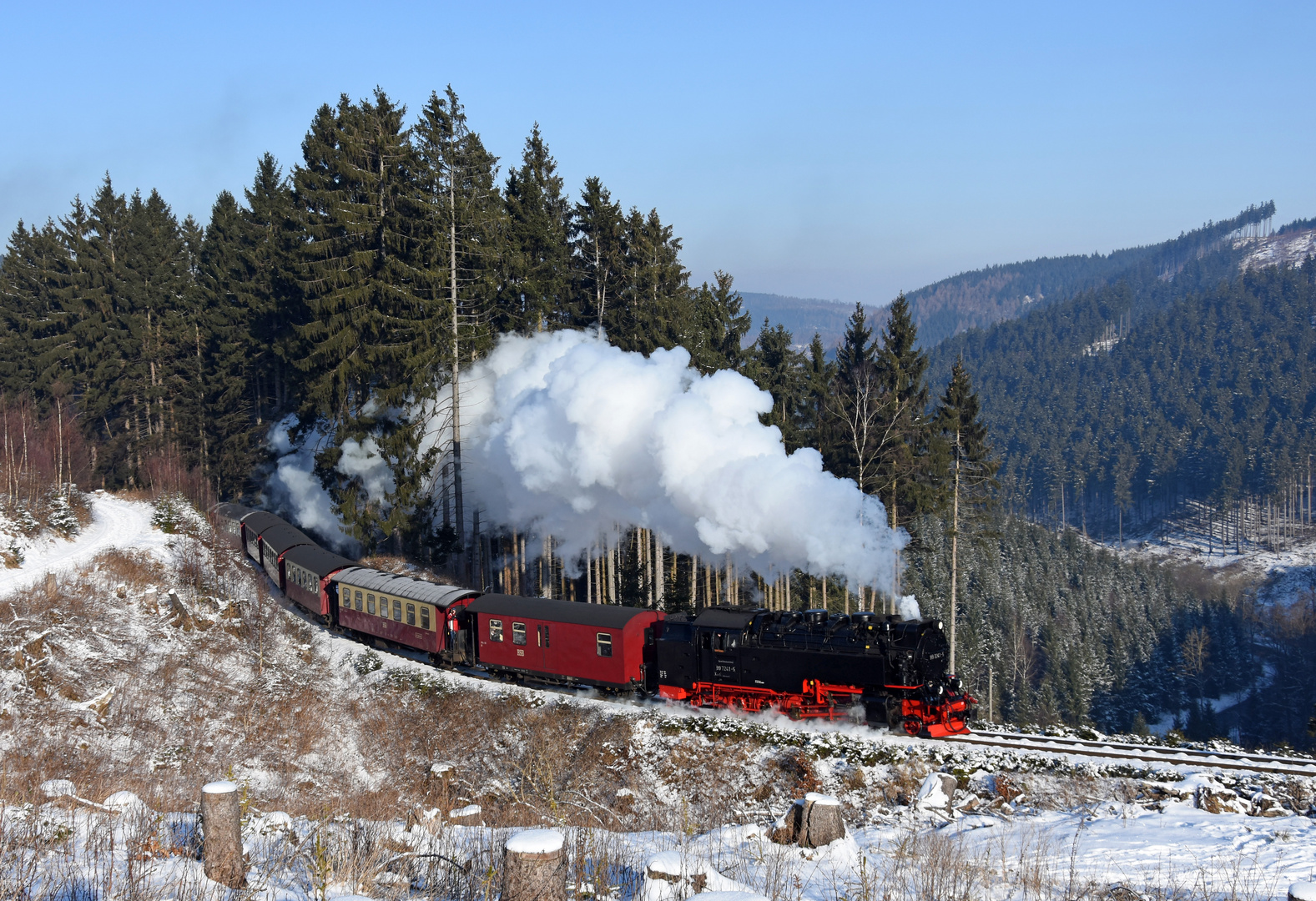 Mit Volldampf in den Oberharz