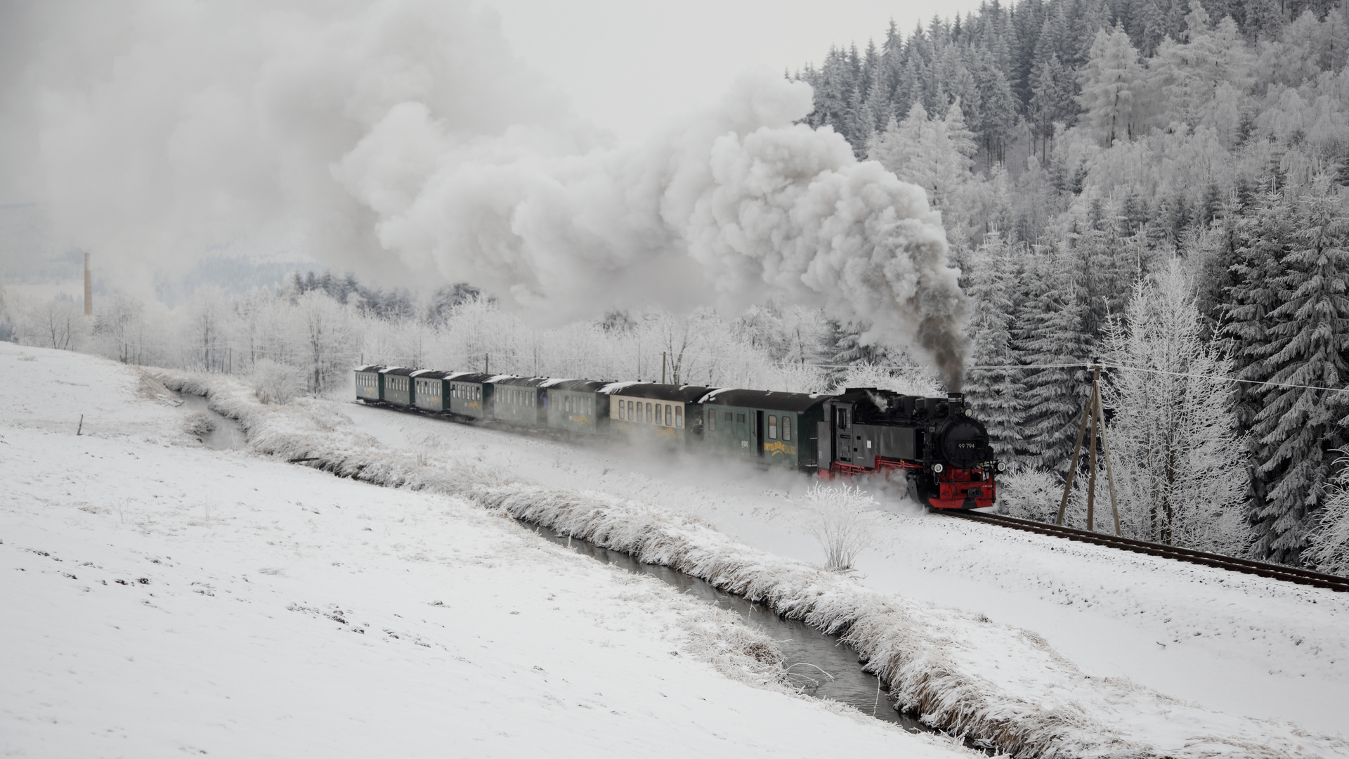 Mit Volldampf nach Oberwiesenthal