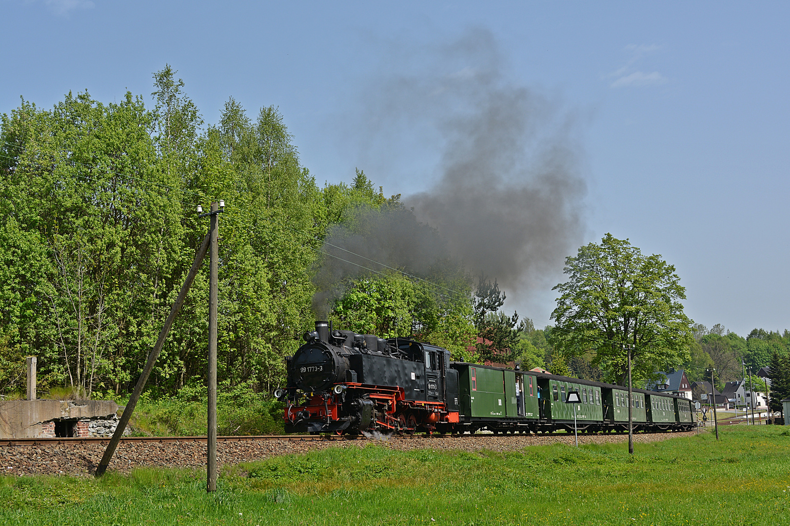 Mit Volldampf nach Oberwiesenthal