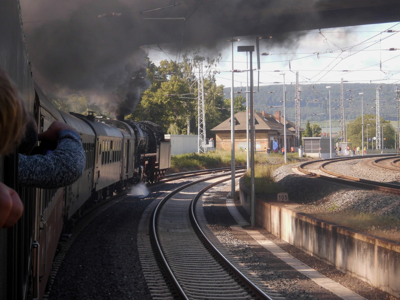 Mit Volldampf nach Sondershausen zum Bahnhofsfest 1.