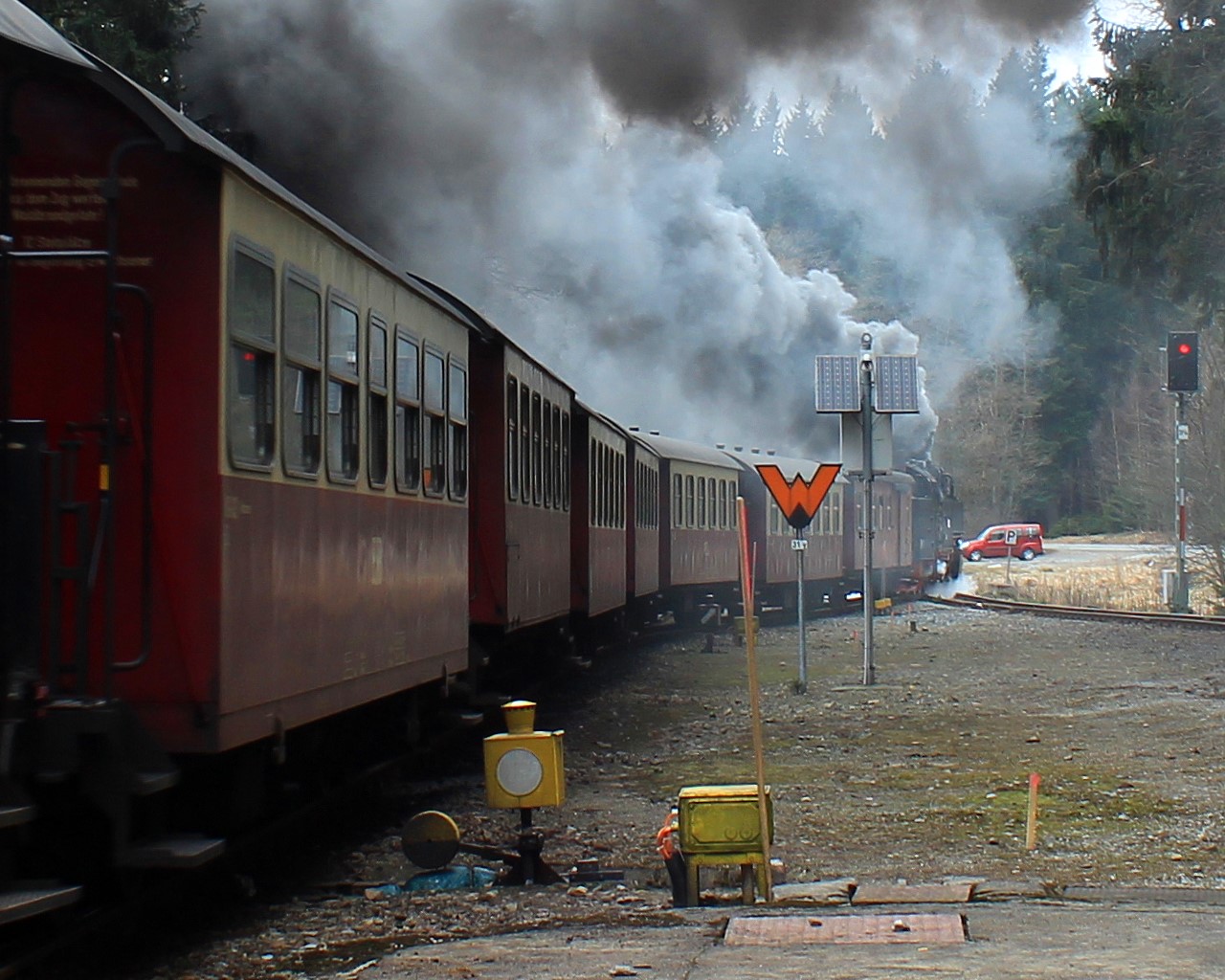 Mit Volldampf zum Gipfel des Brockens ( Harz) -2