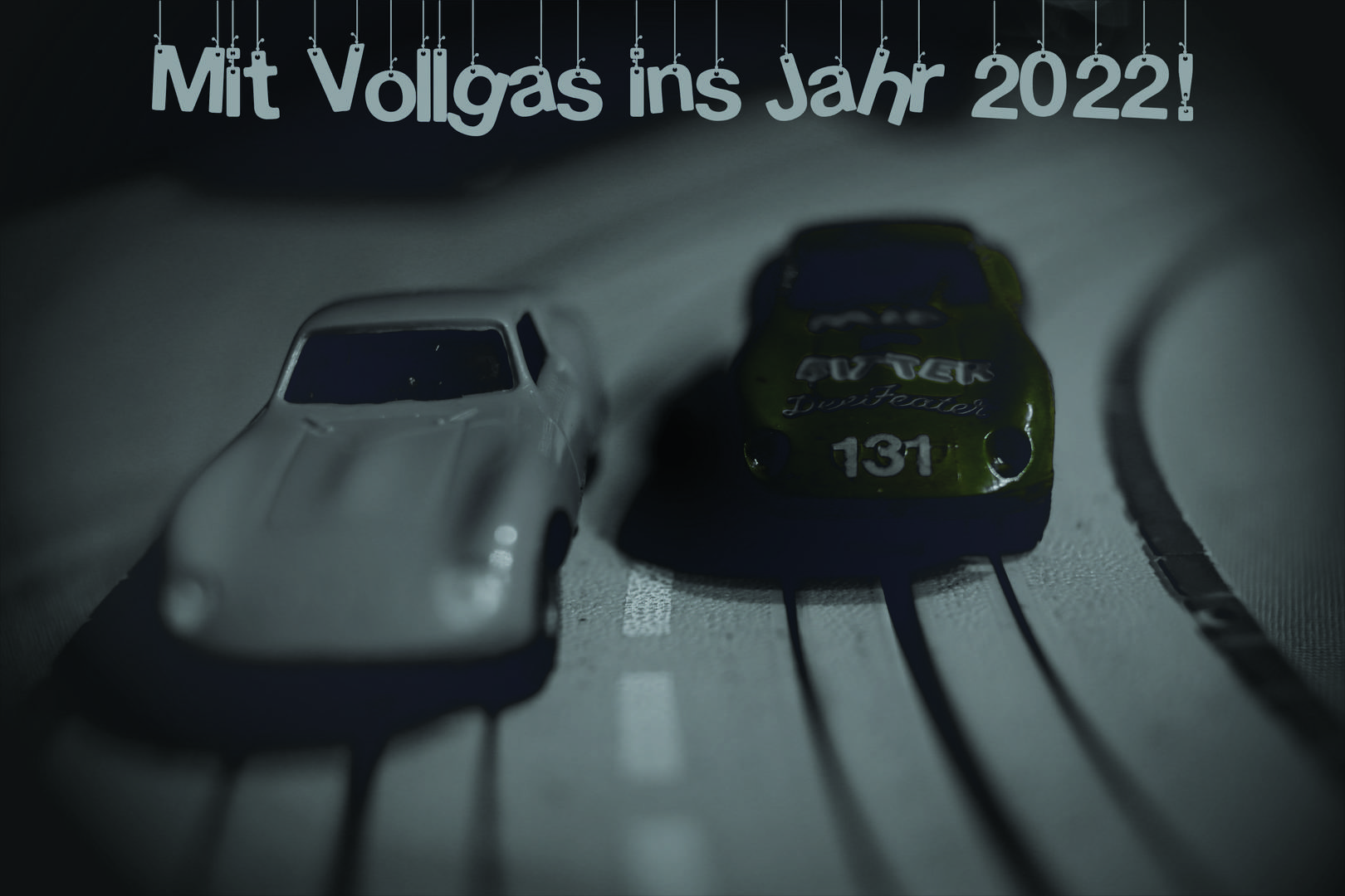 Mit Vollgas...