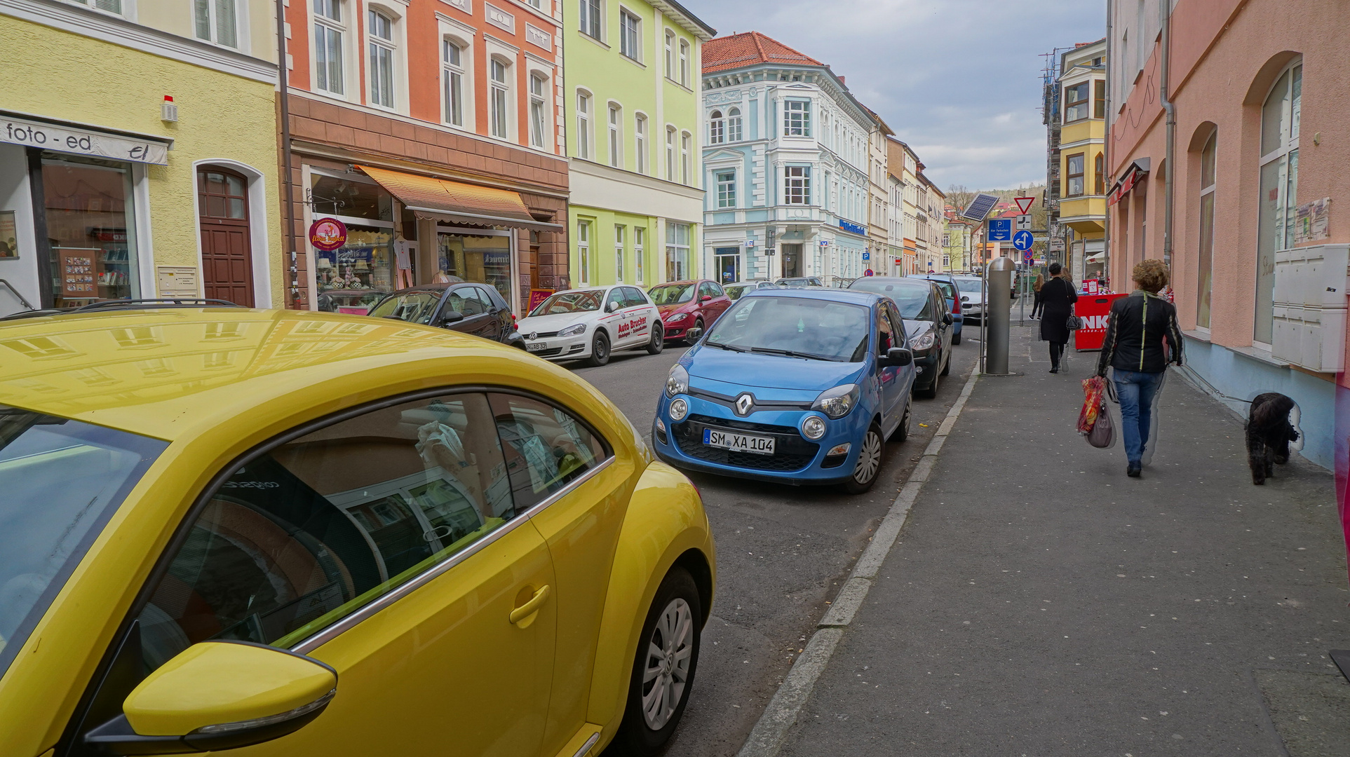 mit Wicky-Emily in Meiningen