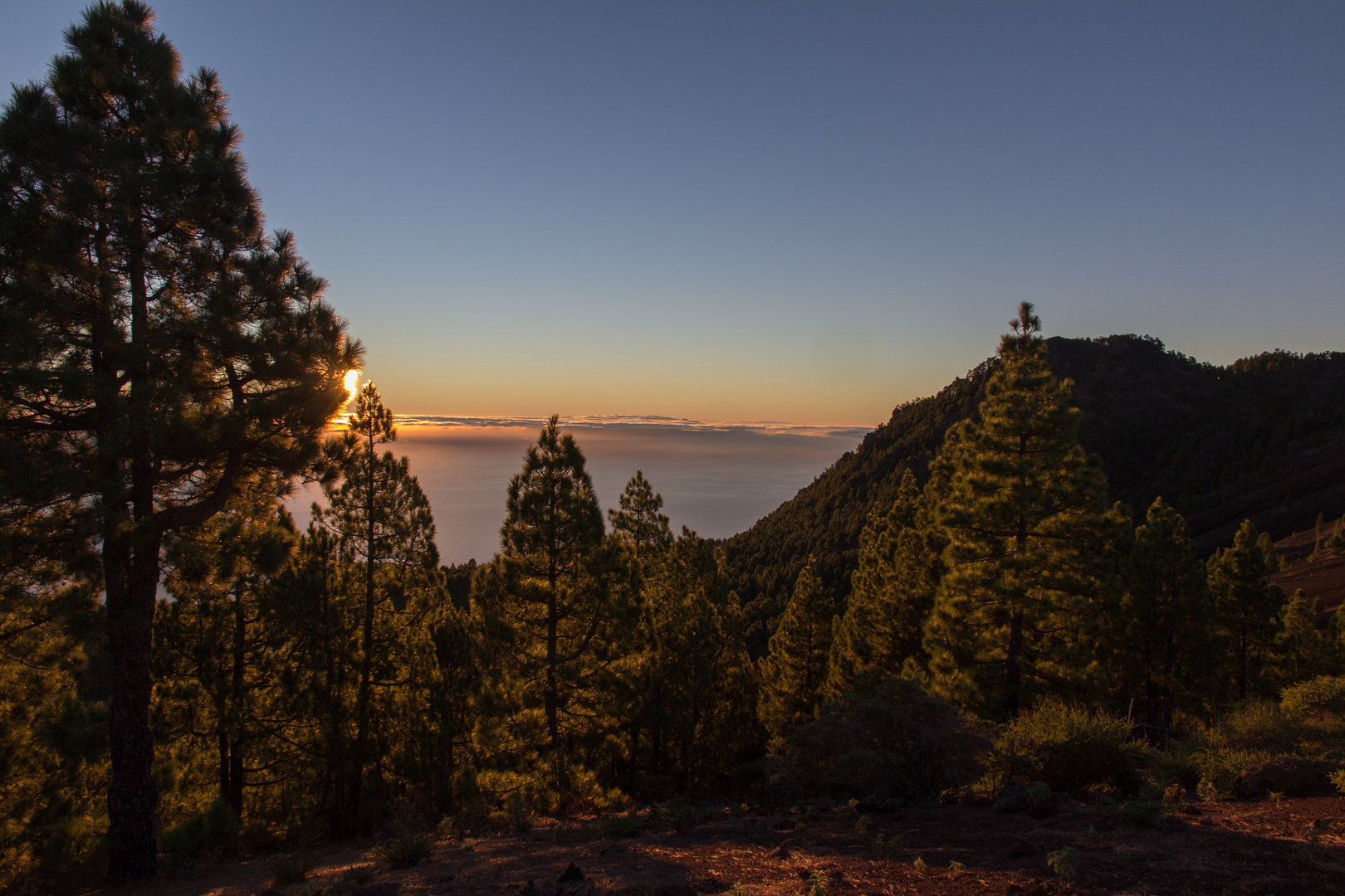 Mit Zelt und Rucksack durch La Palma