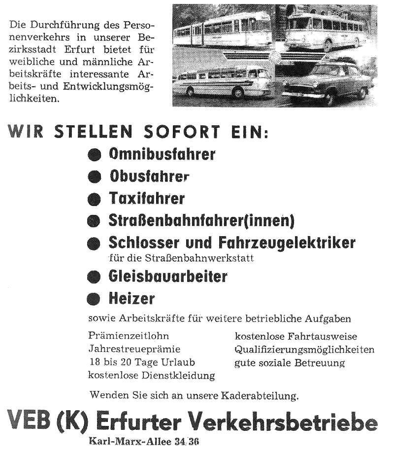 Mitarbeitersuche 1976