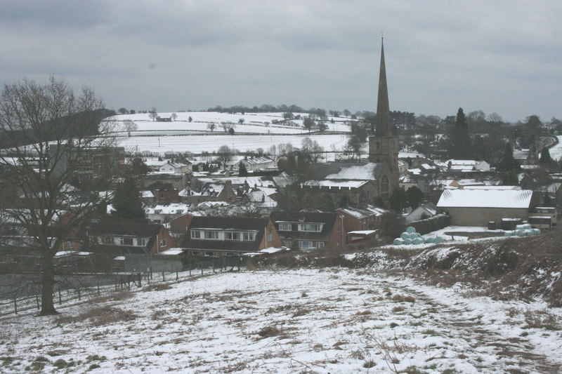 Mitcheldean in Snow