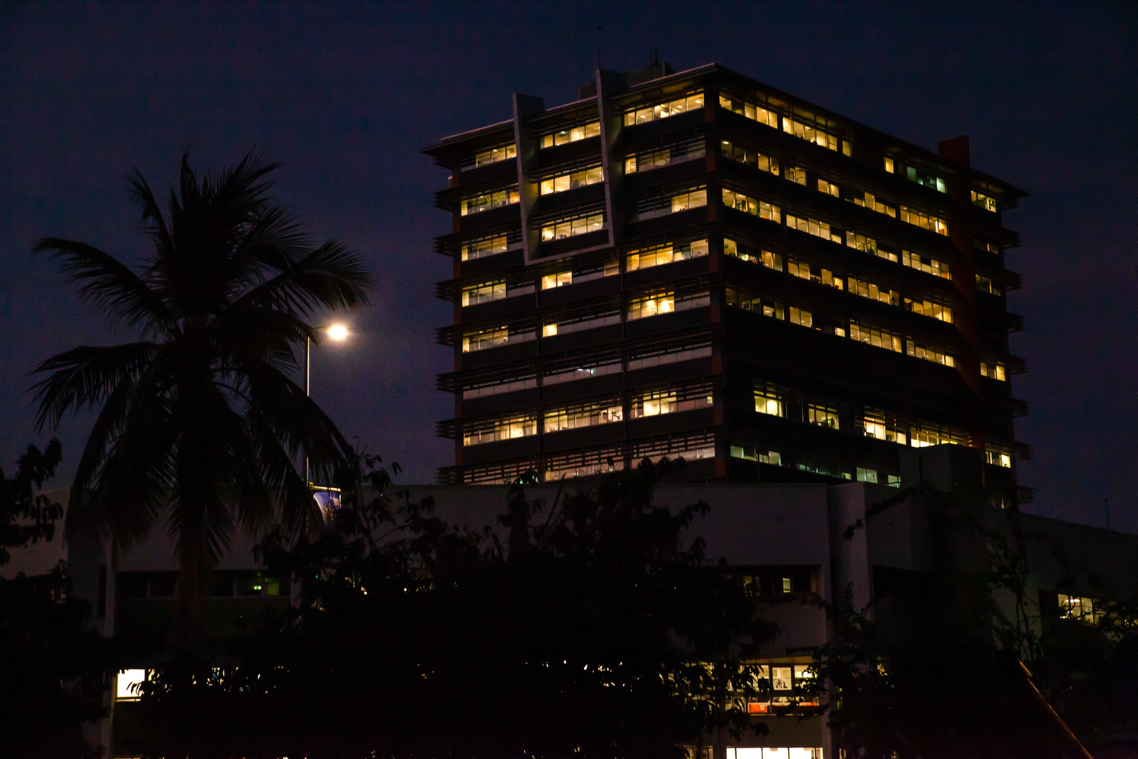 Mitchell Centre @ Night