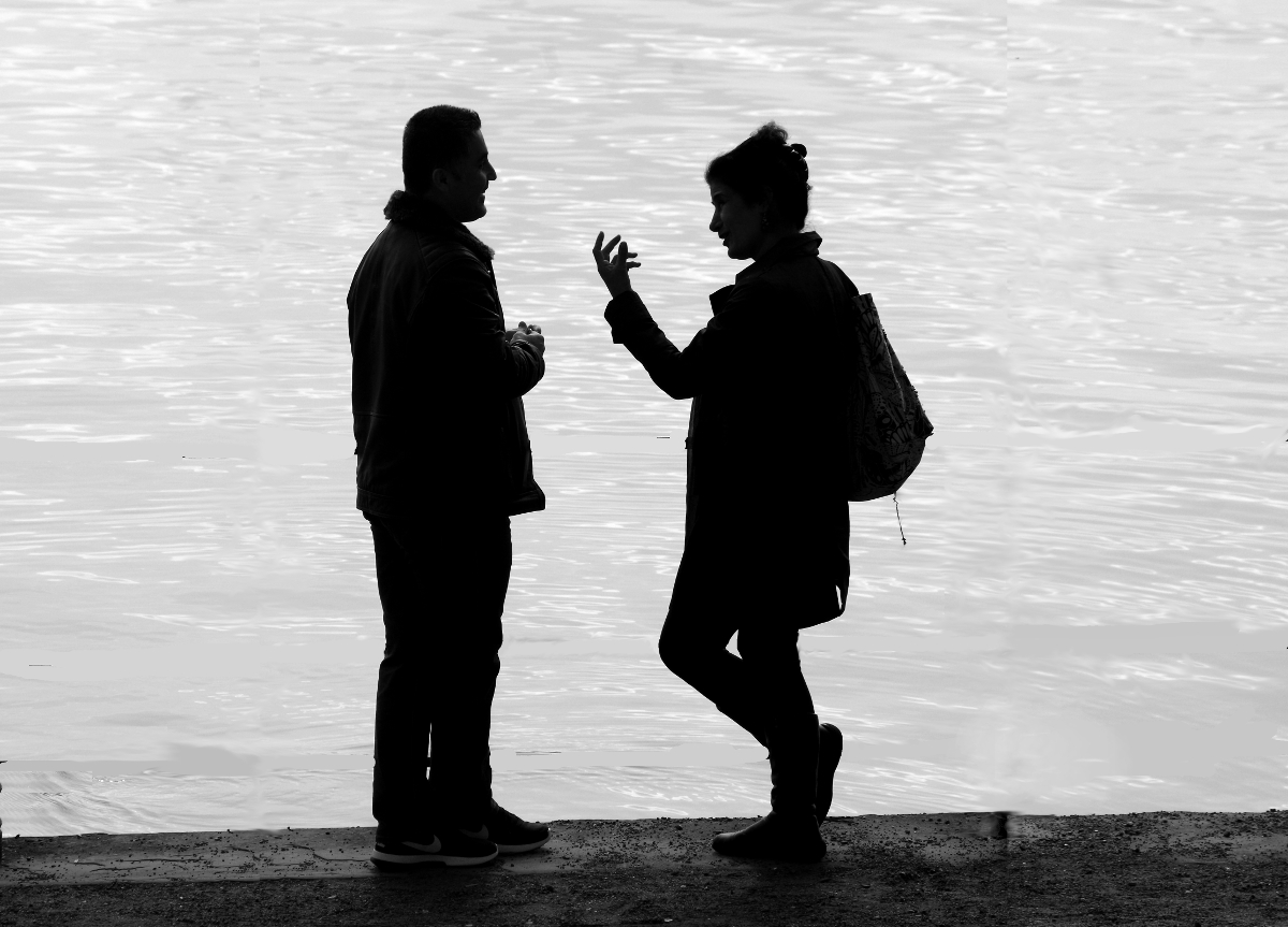 MiteinanderSprechen Foto & Bild erwachsene menschen, zwei menschen, mehrere menschen Bilder