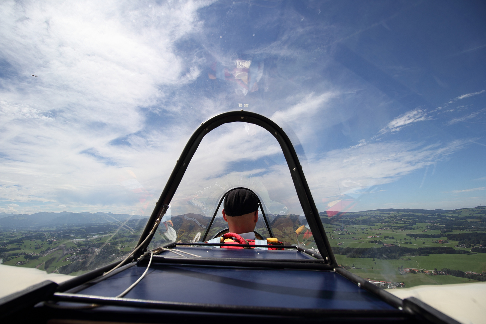 Mitflug - DFS Kranich IIb - Pilot : Gerhard Schmid