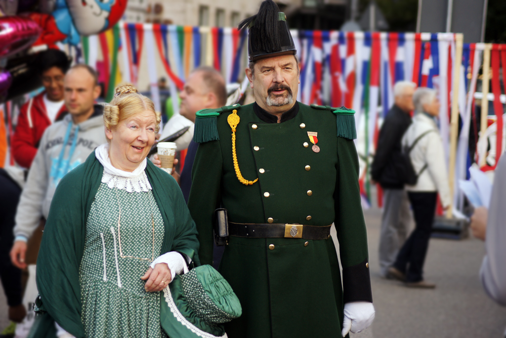 Mitglieder des Bürgerwehr-Vereins