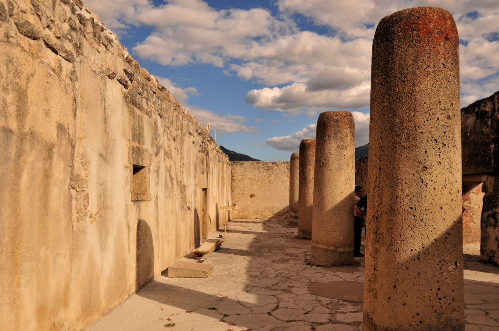 Mitla- Der Palast der Säulen