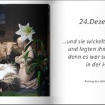 Mitmachaktion - Weihnachtsbüchlein - letzte Seite - 24.Dezember