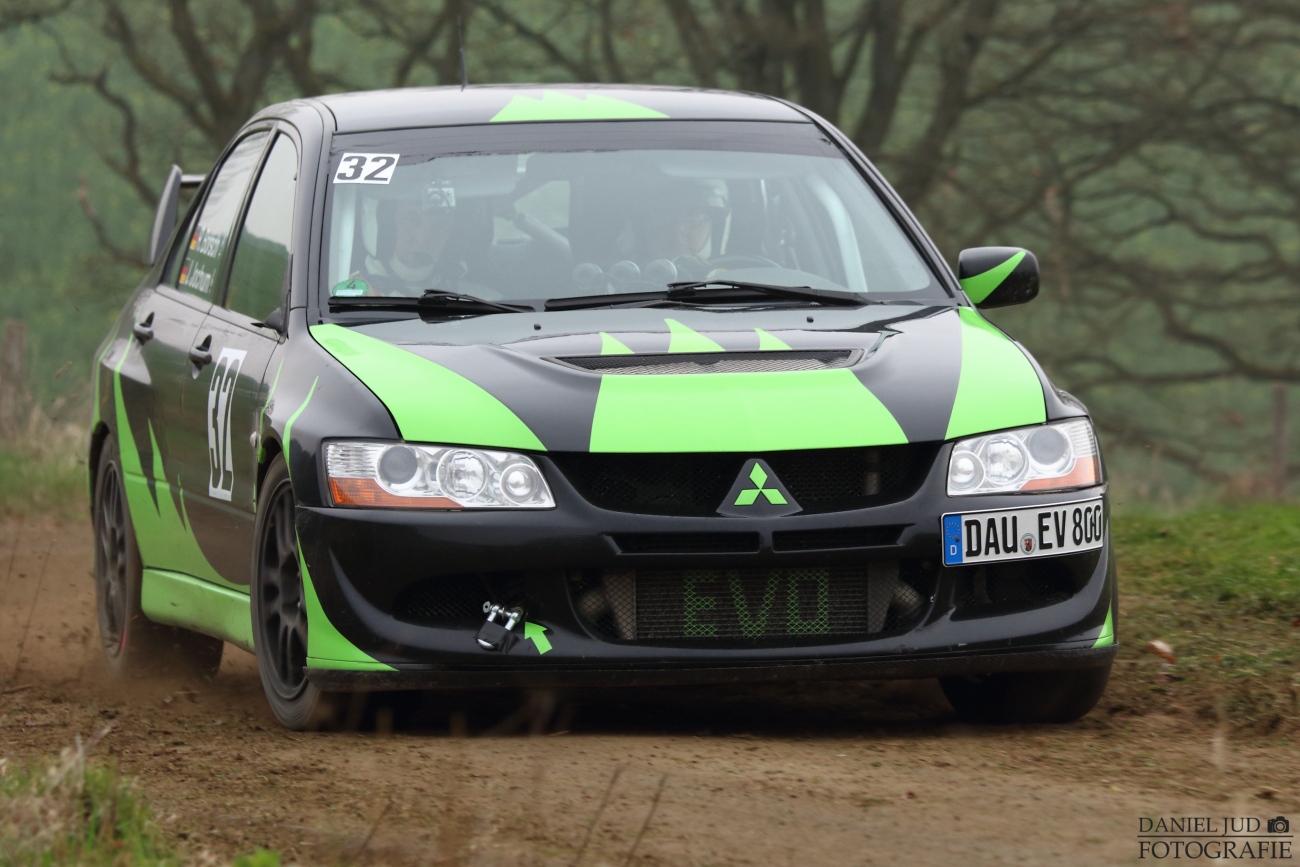 Mitsubishi EVO 8 - 30. ADAC Westerwald Rallye 200 2014