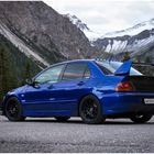 Mitsubishi Evo IX Mountain Wallpaper