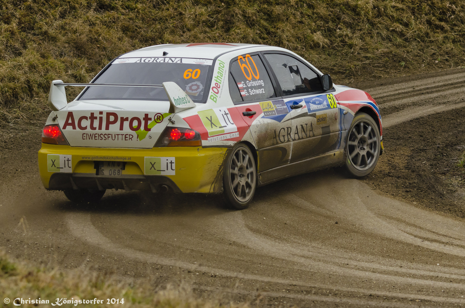 Mitsubishi Evo IX R4 - Jännerrallye 2014