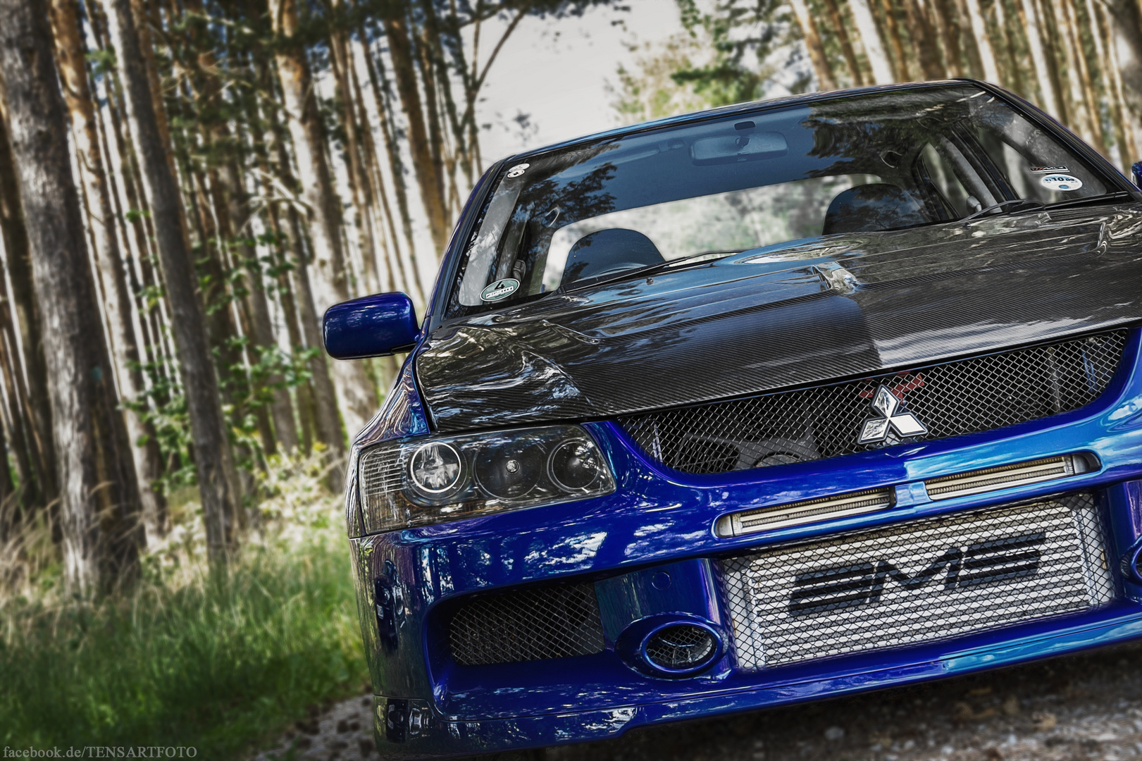 Mitsubishi Lancer Evo IX - Waldbesuch