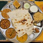 Mittag Essen in Indien