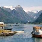 Mittag im Fjord