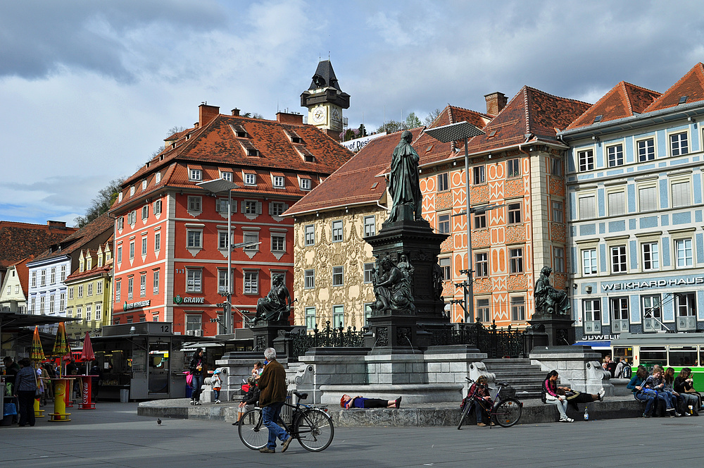 Mittag in Graz