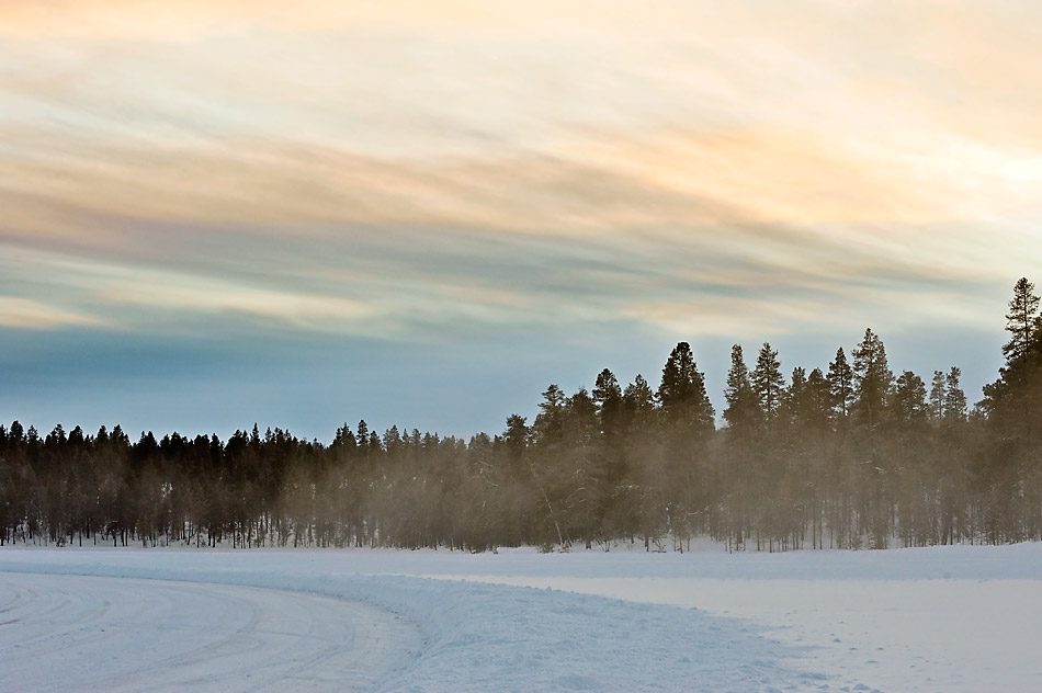 Mittag in Lappland