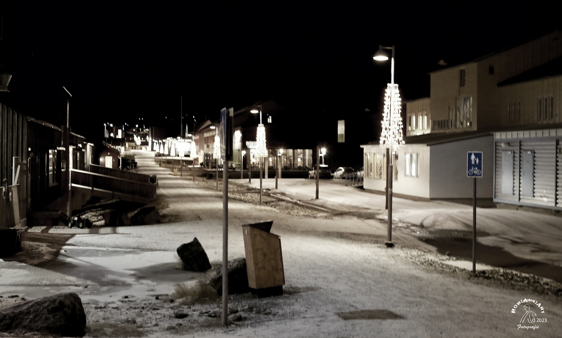 Mittag in Longyearbyen