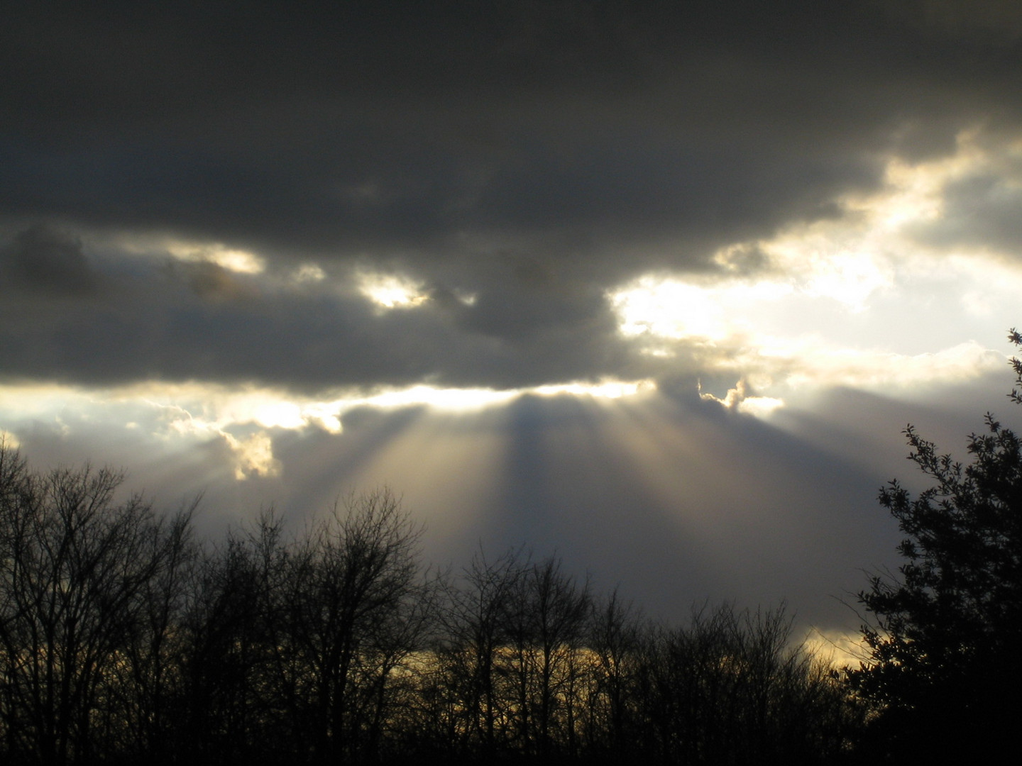 Mittag..........Blick aus dem Fenster