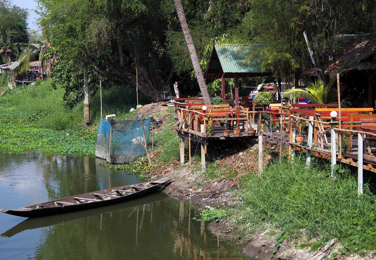 Mittagessen am Khlong