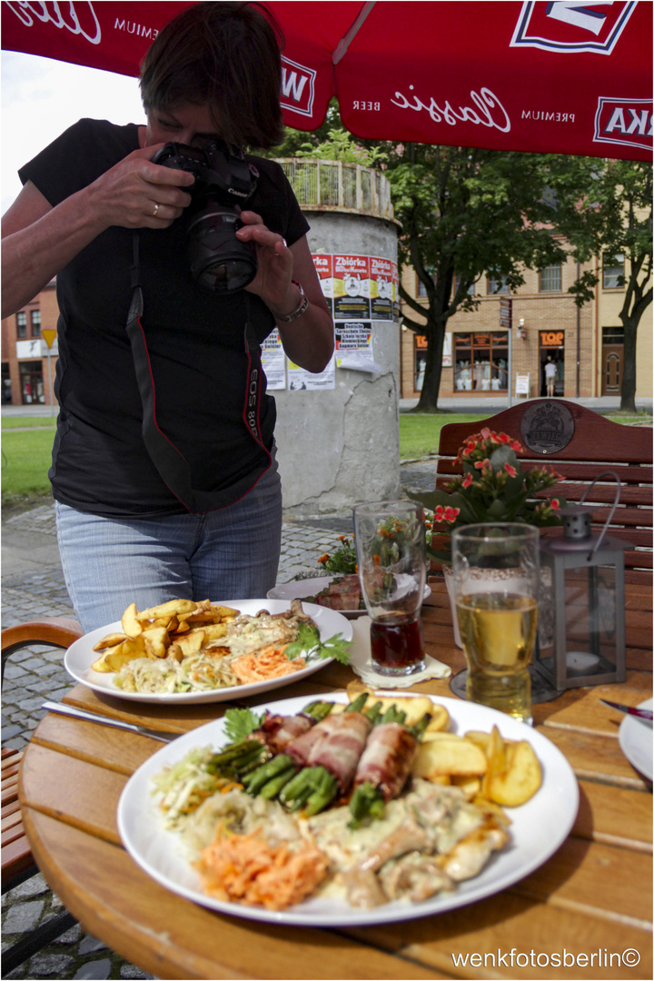 Mittagessen im Ratskeller Chojna