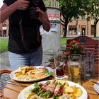 Mittagessen im Ratskeller Chojna