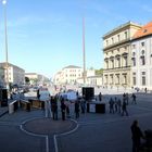 Mittags am Odeonsplatz