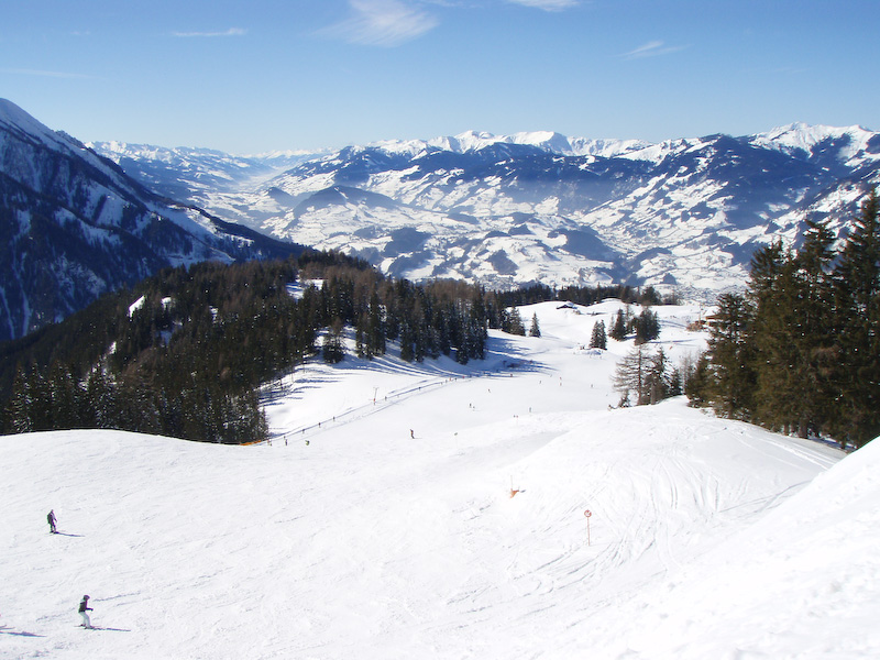 Mittags auf der Buchau-Hütte