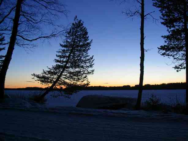 Mittags halb 3 in Nordschweden