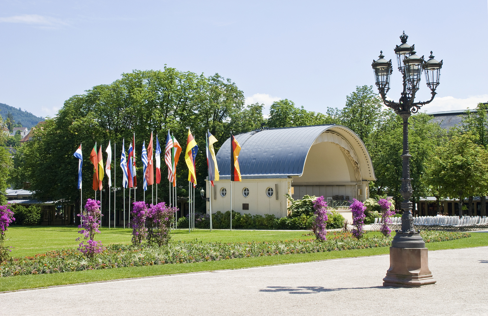 mittags im Kurpark