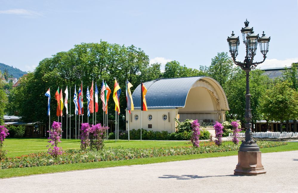 mittags im Kurpark