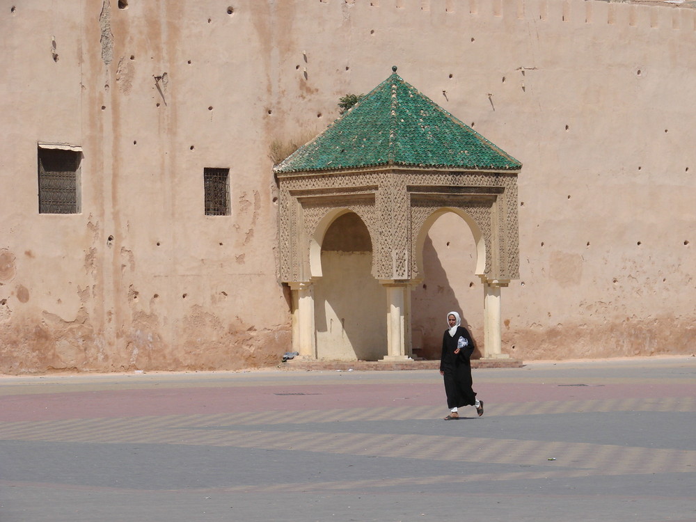 Mittags in Meknès von Sabine F. Sommer 