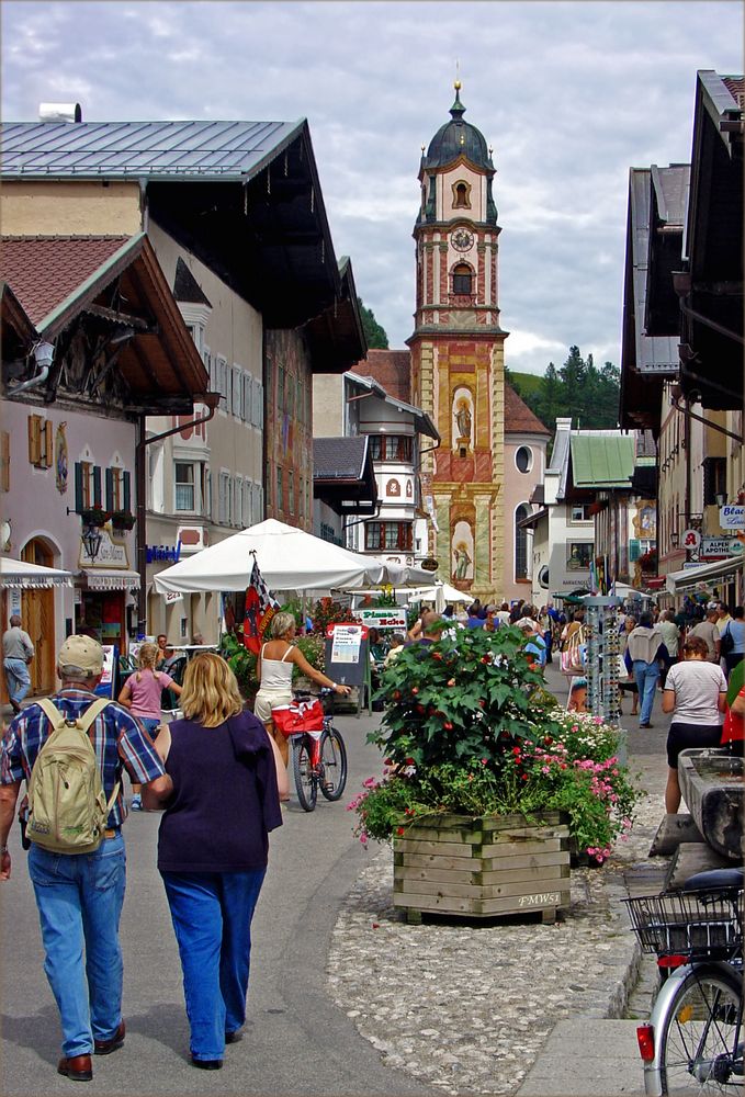 Mittags in Mittenwald