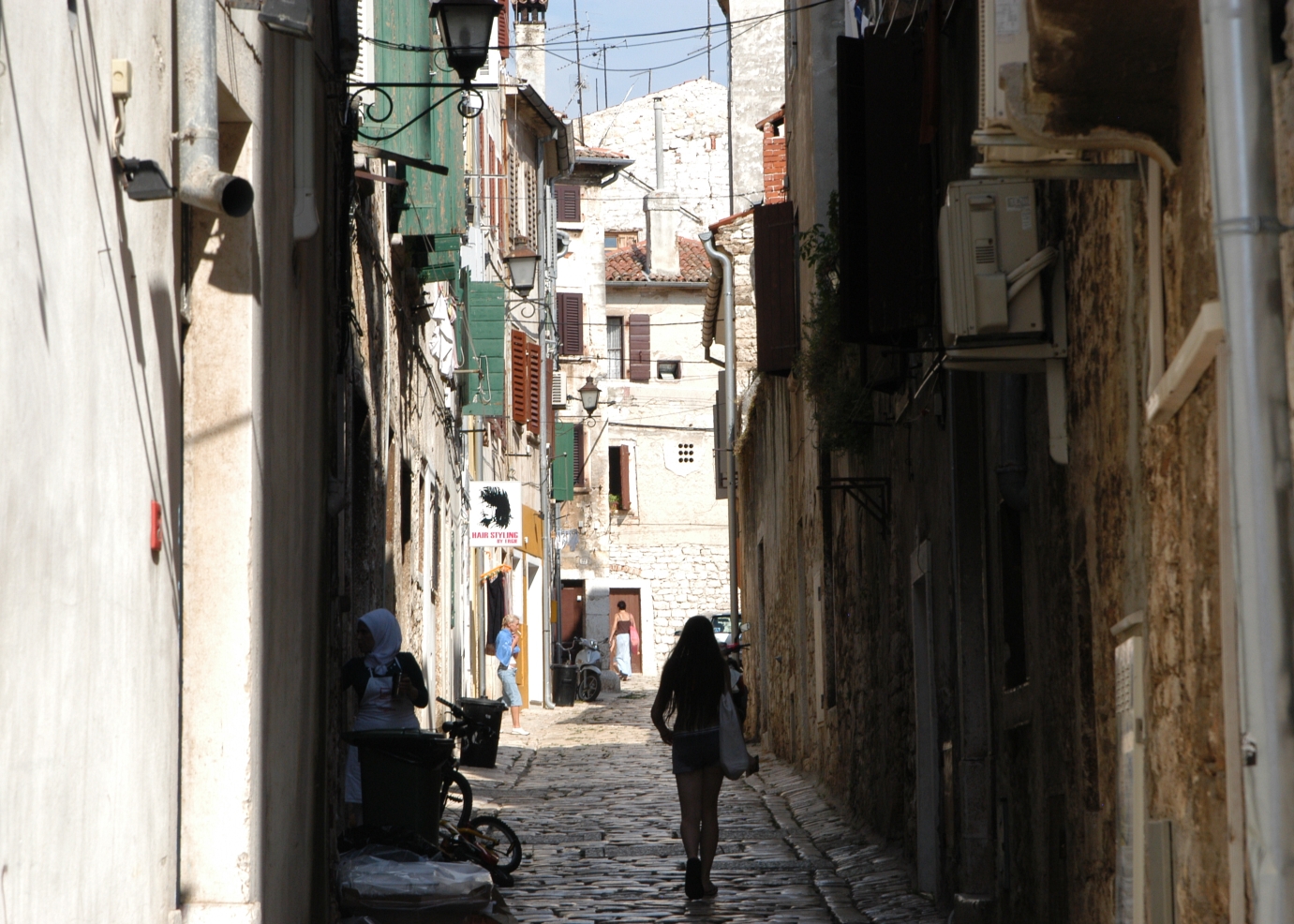 Mittags in Rovinj