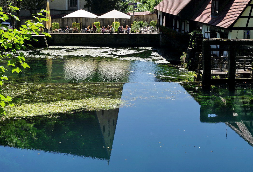 Mittagspause am Blautopf