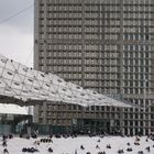 mittagspause am La Grande Arche