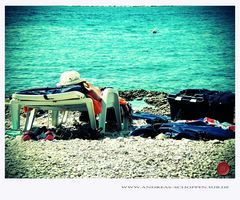 Mittagspause am Strand