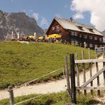 Mittagspause an der Falkenhütte