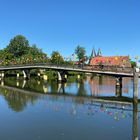 Mittagspause an der Obertrave in Lübeck 