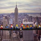 Mittagspause auf einem Wolkenkratzer / Lunch atop a Skyscraper - Lego