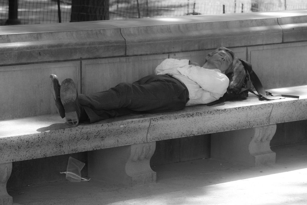 Mittagspause im Central Park in New York by Bettina G. Ahlborn-Braun 