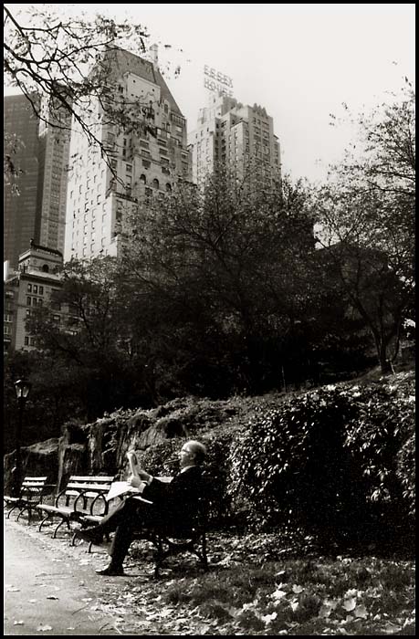 Mittagspause im Central Park / NY