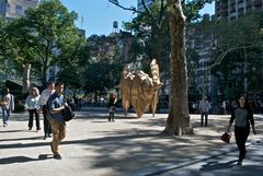 Mittagspause im Madison Square Parc