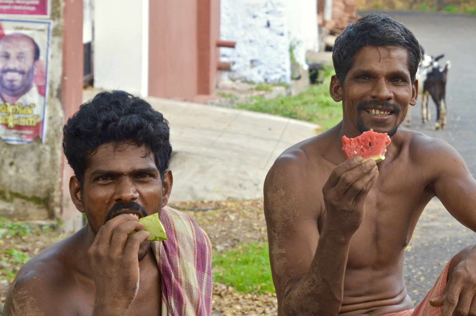 Mittagspause in Indien