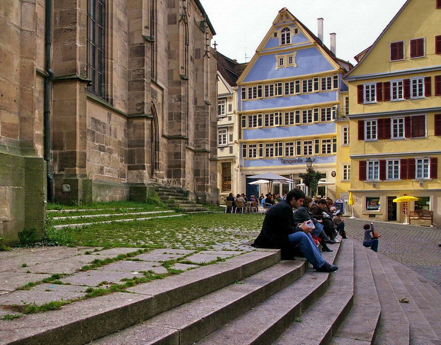 Mittagspause in Tübingen