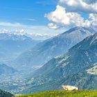 Mittagsrast mit Alpenpanorama